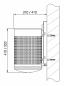 Preview: Abfallbehälter mit Quadratlochung