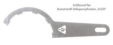 Kunststoff Stilsperrpfosten Typ "FLEX"