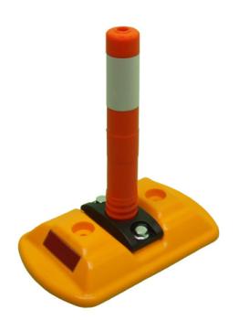 Leitschwellen mit Sichtzeichen