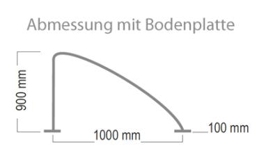 Fahrrad-Anlehnbügel Typ QUARTIER