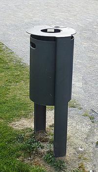 Abfallbehälter Typ ROTONDO