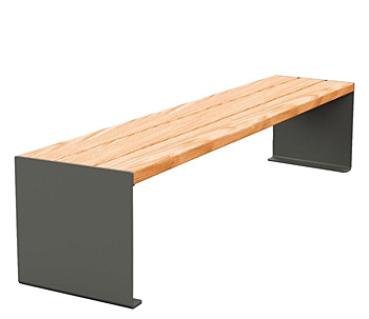 Park- und Hockerbank SISTEMA