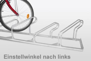 Preview: Fahrradständer, Schrägstellung in 45° nach rechts oder links,
