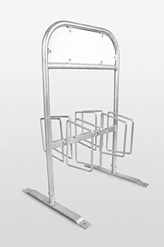 Werbeparker SHOP doppelseitig mit 4 oder 6 Stellplätzen