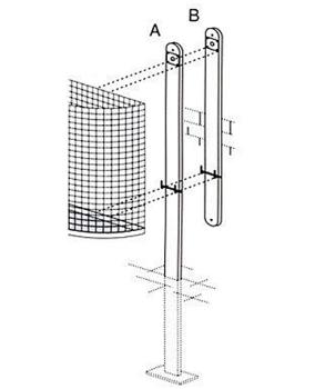 Preview: Abfallbehälter Drahtkorb Typ Halbkreis
