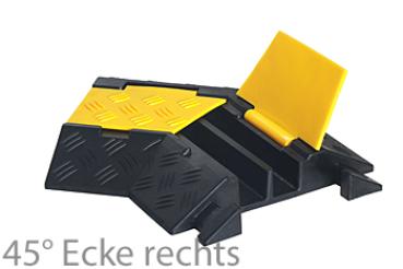 Preview: Schlauch- und Kabelbrücke mit Klappdeckel 2 Kanäle