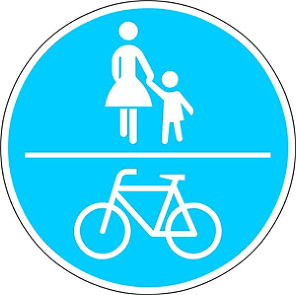 Verkehrszeichen VZ 240 Gemeinsamer Geh- und Radweg