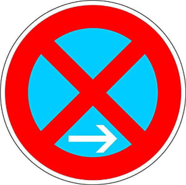 Verkehrszeichen VZ 283-11 absolutes Halteverbot Anfang links