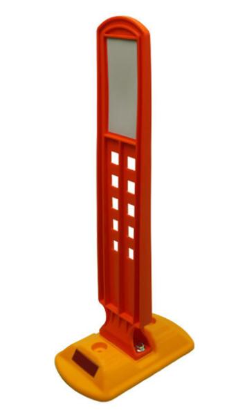 Leitschwellen mit Sichtzeichen