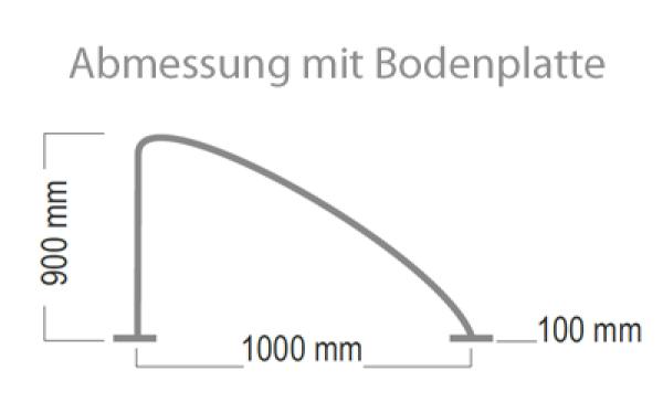 Fahrrad-Anlehnbügel Typ QUARTIER