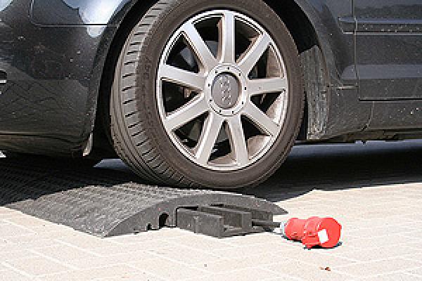 Kabelbrücke aus Recyclingmaterial