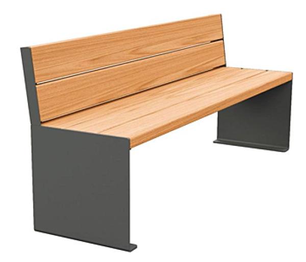 Park- und Hockerbank SISTEMA