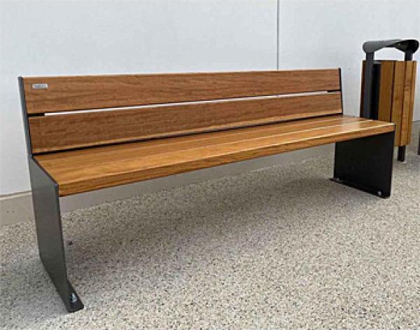 Park- und Hockerbank SISTEMA