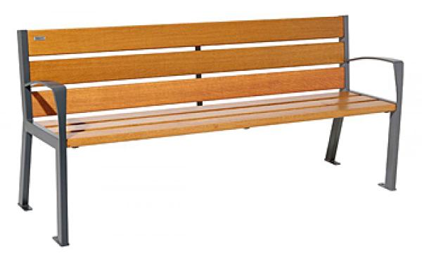 Sitzbank 3er-Sitzer Modell SINUS