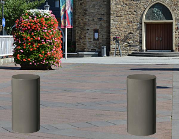 Stilsperrpfosten, rund Typ FLAT, Ø 160 bis 270 mm