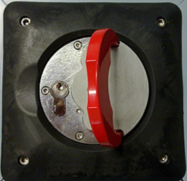 Edelstahlpoller, versenkbar Durchmesser 104 mm