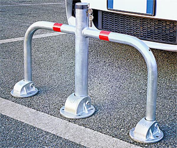 Parkplatzbügel Typ „3-Point“ ohne Bodenplatte