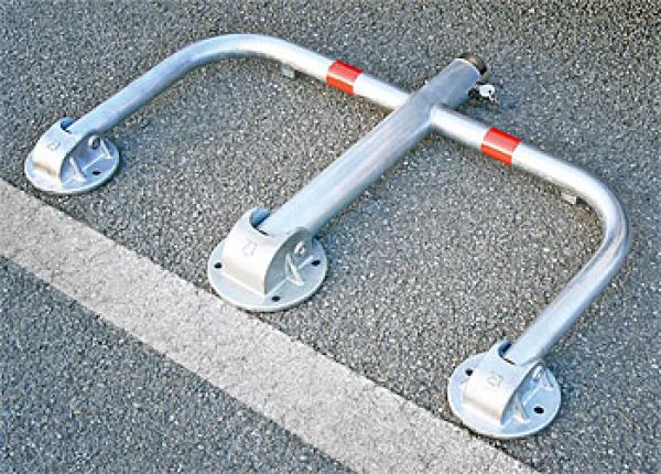 Parkplatzbügel Typ „3-Point“ ohne Bodenplatte