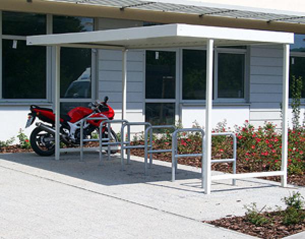 Überdachung Typ Industrie Ausführung einseitig, Grundeinheit