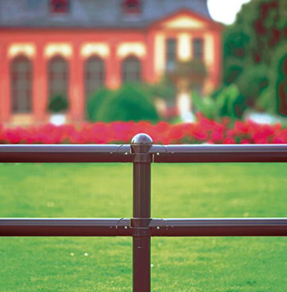 Systemgeländer VABAS Standrohre mit Rundkopf