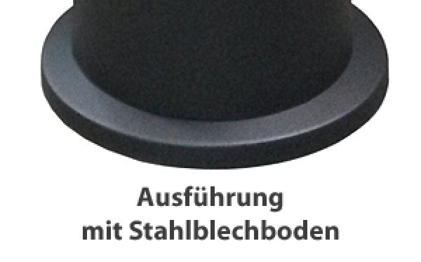 Abfallbehälter PINIE mit Aschereinsatz