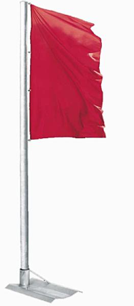 Fahnenmast mit mobilem Standfuß