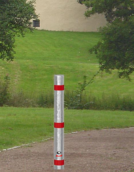 Sperrpfosten mit Flachkopf Durchmesser 76 mm