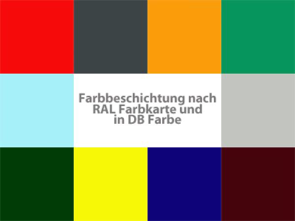 Farbbeschichtung für Fahnenmaste