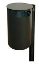 Design Abfallbehälter Typ TENSIO mit seitlichem Einwurf